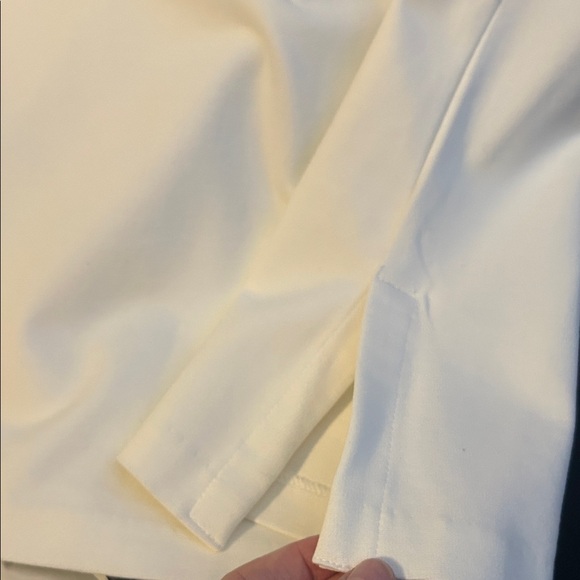 Ralph Lauren Ivory Tank Top with Dark Edges - Picture 5 of 5